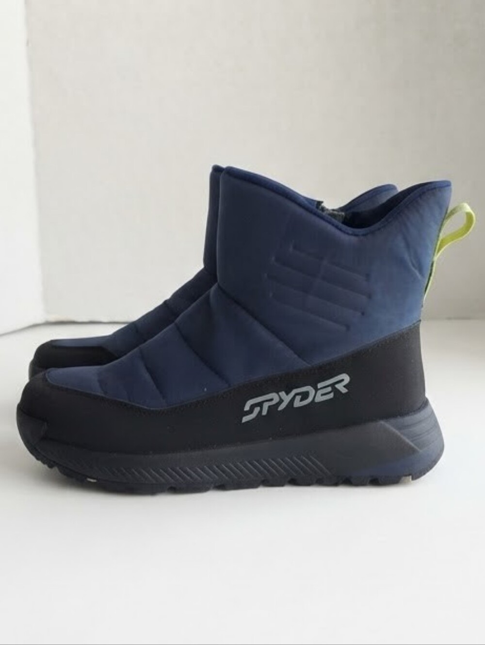 Spyder Men's Breck Waterproof Winter Boots – Sz 9 NWT Navy / Black Ski